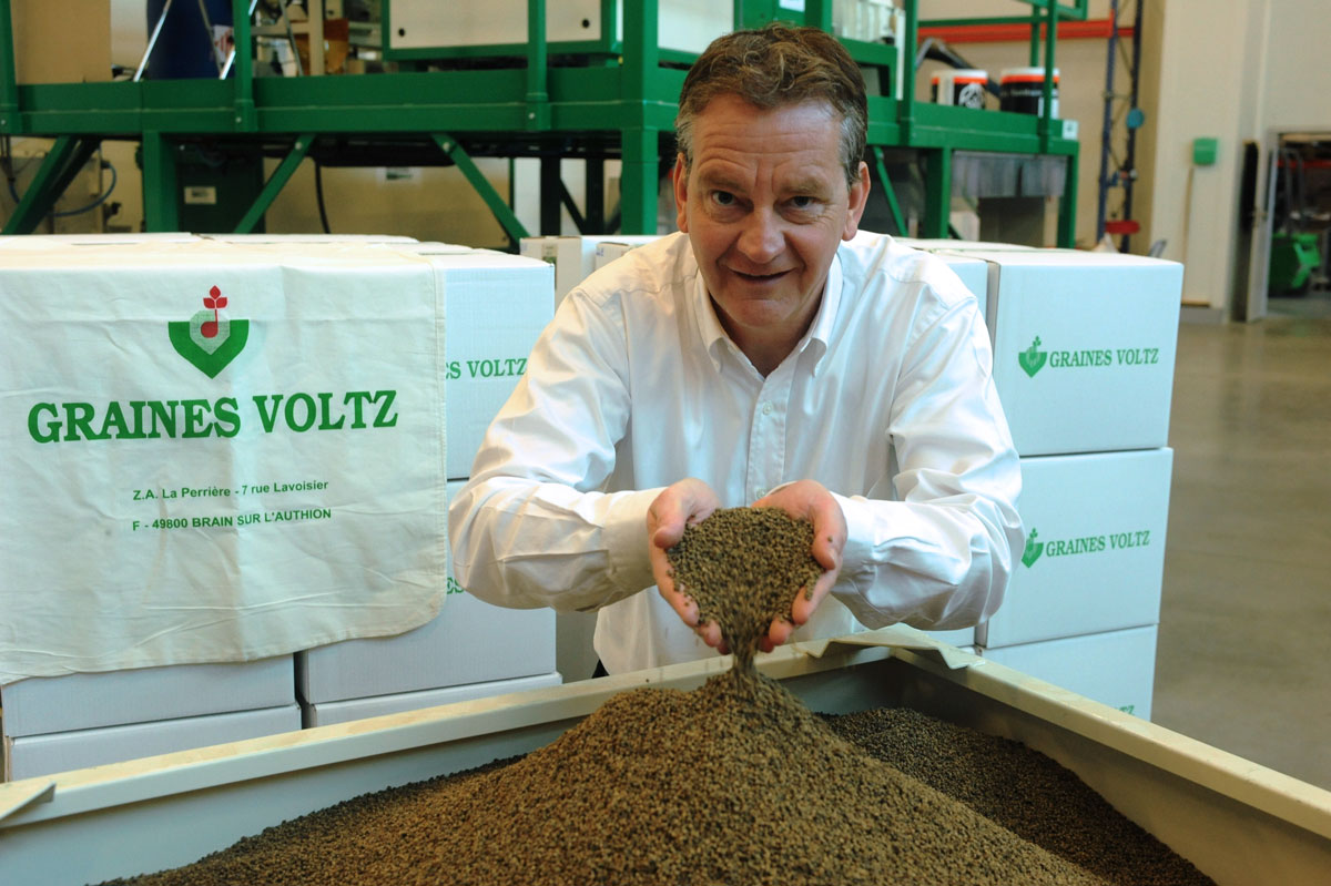 Serge Voltz : Président Directeur général Graines Voltz Serge Voltz : Président Directeur général Graines Voltz